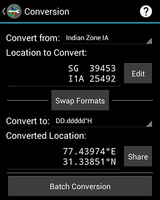 Deesha Android app Conversion tool